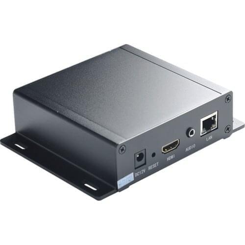HEVC HDMI-Compatible to NDI Converter Rtmps SRT Encoder H.265 IP Live Streaming Video H.264 IPTV for OBS Vmix Facebook Youtube