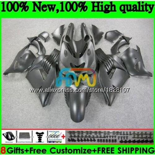 Injection For KAWASAKI ZZR1400 ZX 14R ZX-14R 24BS.8 ZX14R 12 Matte black 13 14 15 16 17 2012 2013 2014 2015 2016 2017 Fairing