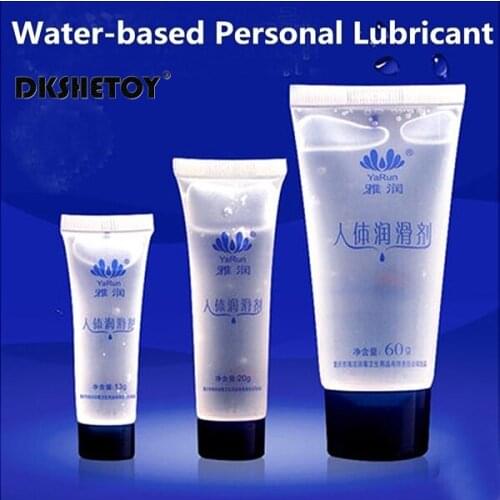 60g Lubricants Adult Sex Toys Vaginal Masturbating Massage Water-based Intimate Lubricating Oil Lube For Men And Women Fb