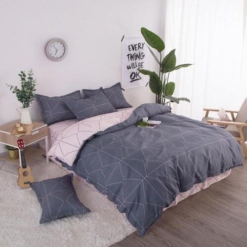 30Flower Printed Duvet Cover Sets Bedclothes Quilts Cover with Pillowcases Single Double Queen King Size Quilt Covers Bedclothes