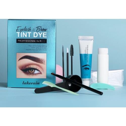 Eyebrows And Eyelashes Ran Color Makeup Cream Long-lasting Waterproof Health Natural Plant Dyes Professional Makeup Cosmetics