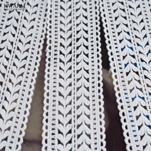 5yards lace fabric wedding decoration embroidery lace for needlework trimmings for clothing Doublesided mesh diy lacefabric