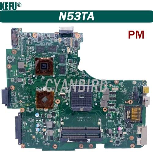KEFU N53TA original mainboard for ASUS N53TA N53TK N53T Laptop motherboard