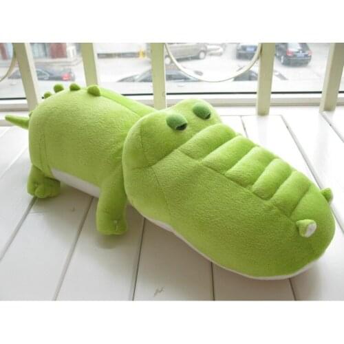 Cartoon crocodile plush toy,about 50cm light green crocodile soft toy, birthday gift h765