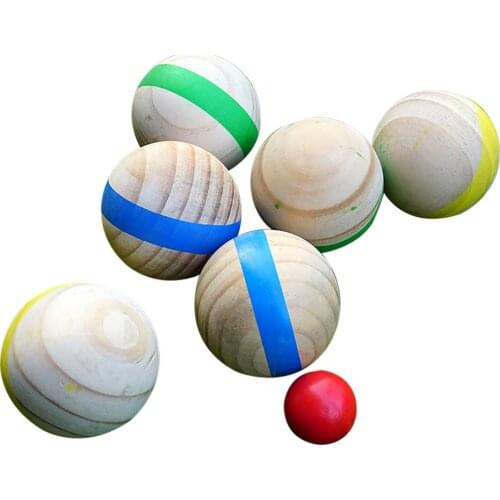 Outdoor Wooden Puzzle Throwing Ball Kid Adult Casual Fun Outdoor Recreational Sports Toy Family Friends Garden Beach Party Game