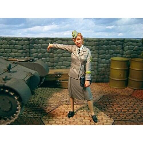 1:35 Beautiful female soldier