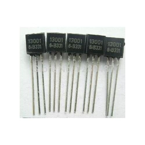100PCS/LOT MJE13001 J13001 13001 TO-92 NEW IN STOCK