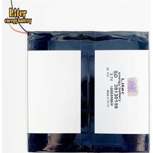 Tablet PC talk9x u65gt,battery 28*130*188 3.7V 10000mah Li - ion battery 'for 28130188