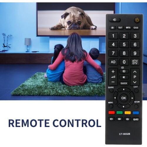 Tv Remote Control For Toshiba Tv English Remote Control Ct-90326 Portable Wireless Tv Remote Control Sensitive Button