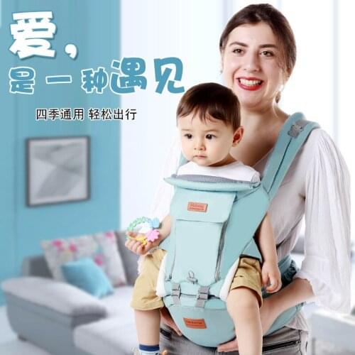 Backpacks & Carriers hipseat baby carrier baby sling with windproof cap baby waist stool carrier ergonomico porte bebe canguru