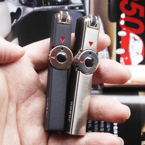Unusual Torch Windproof Jet Lighter Turbo Cigar Refillable Gas Lighter Metal Spray Gun Kitchen Lighter Outdoor Gadgets For Men