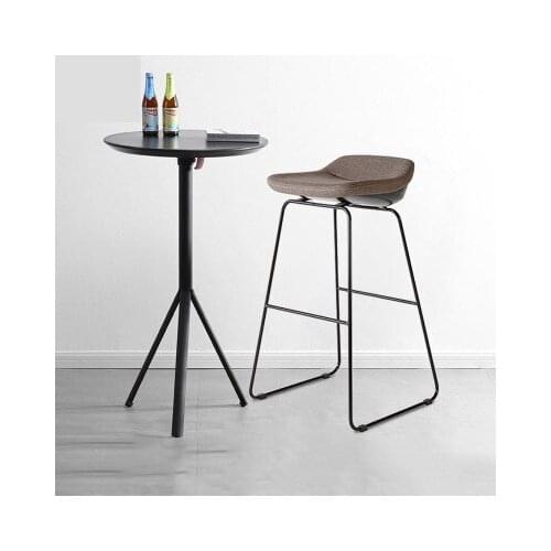 Chinafurniture Simple and comfortable bar art chair bar stool bar stool wrought iron high chair