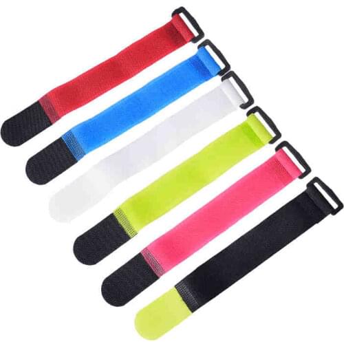 10 Pcs Strong RC lipo Battery Antiskid Cable Tie Down Straps 2*30cm
