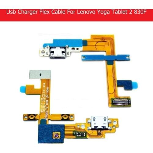 100% original USB Charger Flex Cable For Lenovo Yoga tablet 2 830F 8.0" USB Charging Connector Flex Cable Blade2_8_USB_FPC_h301