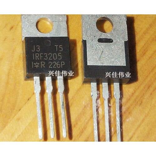 20/PCS NEW New Irf3205rj45 Irf3205 55V 110a 200W TO220 Inverter Field Effect Transistor
