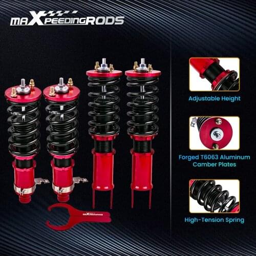 4PCS Adjustable Height Shocks Aborber Strut for Honda Civic 1996-2000 Coilover Suspension Kits