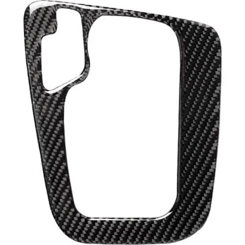 Genuine Carbon Fiber Car Gear Shift Panel Frame Cover Stickers Trim For BMW E46 323i 328i 330i 325i 1999-2004