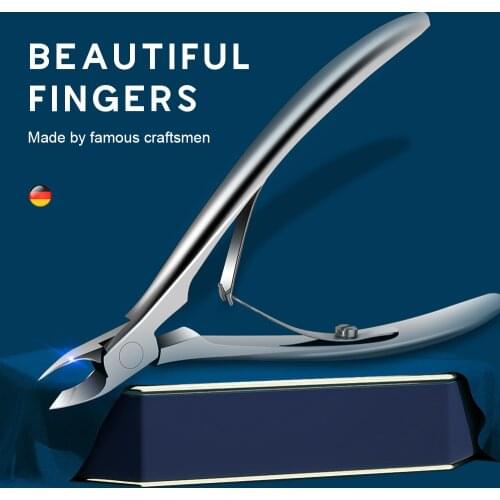 BNG TA51-S Nail Cuticle Nipper Manicure Scissors Stainless Steel Tweezer Clipper Dead Skin Remover Pusher Tool Trimmer