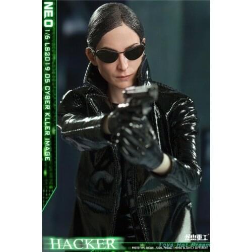 Six StarsIn Stock LS2019-05 1/6 Scale Cyber Killer Black Female Assassin 12-inch Action Figure Dolls