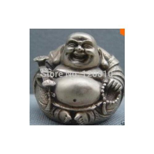 Exquisite of copper Buddha laughing Buddha Statues