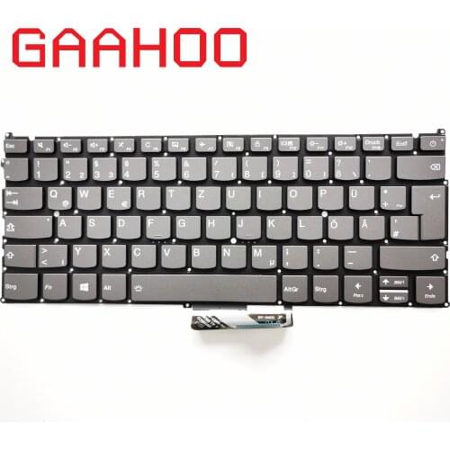 GR Germany Backlight Keyboard for Lenovo IDEAPAD 720S-13 320S-13 AIR13-7000 LAPTOP Keyboard GRAY Type POWER