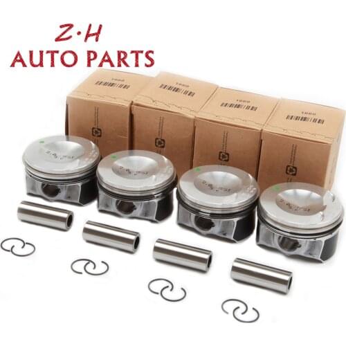 NEW EA888 ATG Modified Engine Piston & Piston Ring Kit 06H 107 065 DD For Audi A4 Q5 VW Passat Tiguan 2.0TSI 06J198151B Pin 21mm