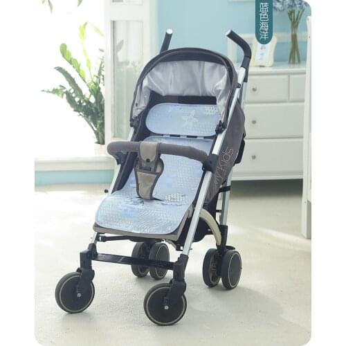 YDBB summer ice silk sleeping mat for new born baby handcart or baby stroller breathable and cool