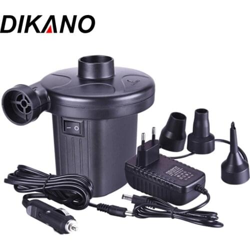 Boat Fishing Portable Electric Air Pump For Buoy Swim Ring Kayak Lifeboat Raft Inflatable Boat Mattress Toy Swim Pool