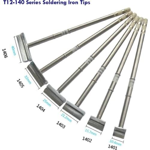 LY T12 Welding Tips Spade Spatula Type Soldering Iron Tips for JBC OKI Weller Hakko Quick Soldering Station Use 70W
