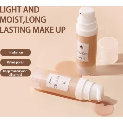 Matte Makeup Foundation Cream For Face Professional Concealing Make Up Liquid Foundation Long-lasting Cosmetic Beauty Face Skin