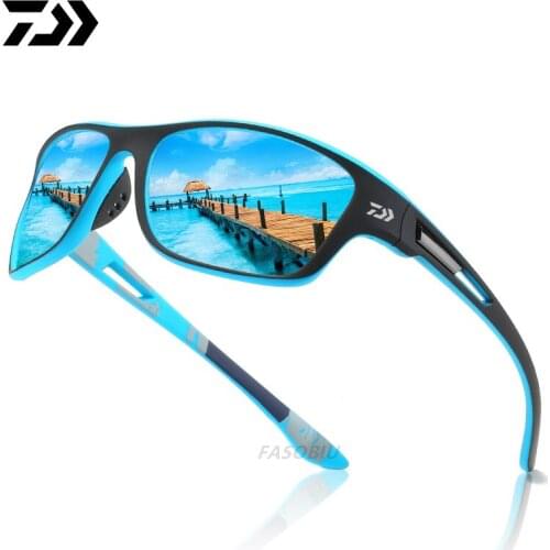 2021 Daiwa Fishing UV Protection Glasses Mens Outdoor Sports Polarized Colorful Film Series Glasses Dust Mirror Riding Mirror