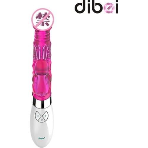 Heating AV Vibrator USB Charging Female Vibrator G Point Stimulator Fun Flirt Massager Female Adult Products