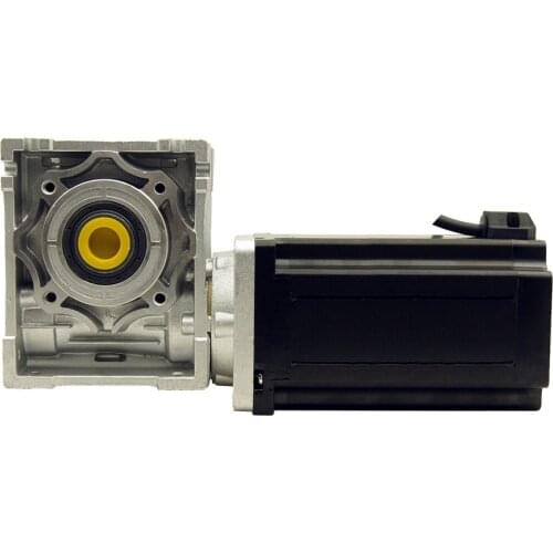 NEMA34 stepper motor 12NM with Worm Gearbox Ratio 5:1/10:1/20:1/25:1/40:1/50:1/60:1/80:1 Worm reducer and output shaft