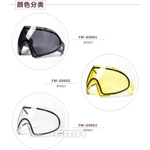 Send Fast FMA F1 Full Face PC Lenses for F1 ma sk FM-F0001 to FM-F0025