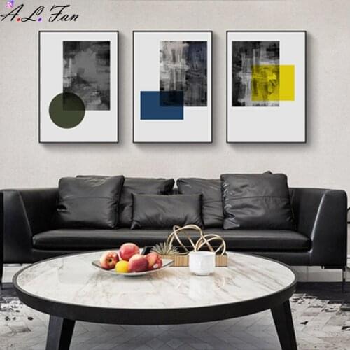 Modern Abstract Marble Blue Pink Prints Canvas Printings Paintings Wall Art Poster Picture for Living Room Home Office Decor