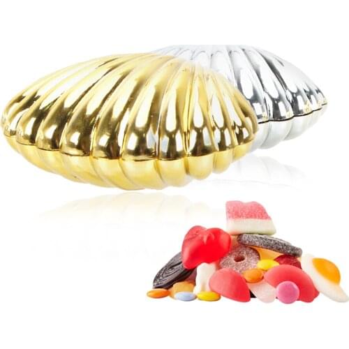 Wedding Favors Candy Box Gifts Wedding Decoration Mariage Baby Shower Gift Gift Storage Box Shell Shape Home Storage