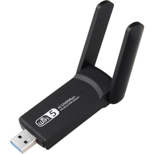 USB 3.0 1200Mbps Wifi Adapter Dual Band 5GHz 2.4Ghz 802.11AC RTL8812BU Wifi Antenna Dongle Network Card For Laptop Desktop