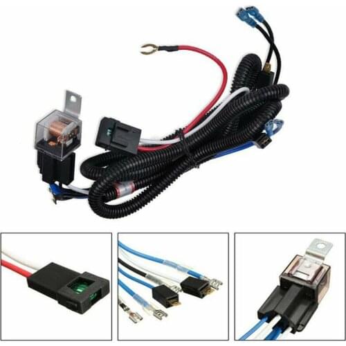 12V Car Truck Horn Modified Wiring Harness Relay Kit Car Horn Wire Auto Repair Wire Auto Repair And Transformation Accessories