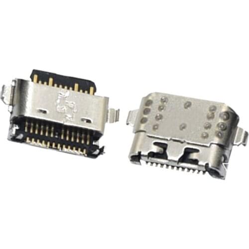 50pcs Micro USB Charging Connector for MOTOROLA Moto G6 2018 XT1925 P30 XT1943 One P30 Play XT1941 Charger Port Jack Socket Dock