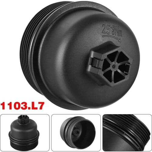 Car Oil Filter Housing Top Cover Replacement Fit For Ford Transit Mk7 Galaxy Focus 3M5Q6737AA Auto Parts