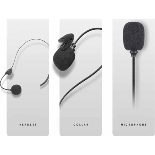 Head-mounted wireless microphone Computer host, coach, teacher, lavalier microphone