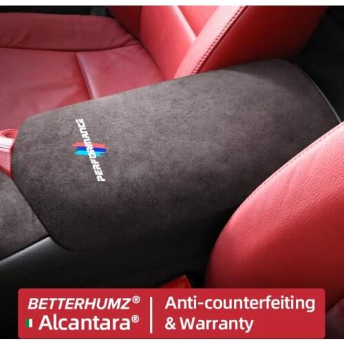 BETTERHUMZ Alcantara For BMW Z4 E89 2009-2015 Interior Trim M Performance Stickers Center Console Car Storage Armrest Box Panel
