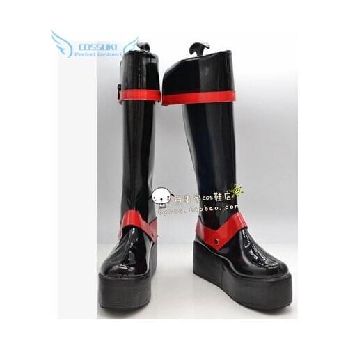 D.Gray-man Yu Kanda Third Generation Cosplay Shoes Boots Professional Handmade ! Perfect Custom For You