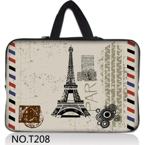 Paris Laptop Bag For Macbook Air Pro Retina 11 12 13 14 15 15.6 Laptop Sleeve Case PC Tablet Case Cover for Xiaomi Air HP Dell