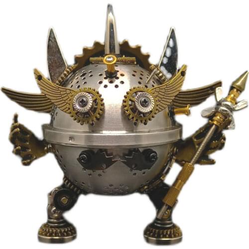 DIY 3D Mechanical Metal Model Building Kits Handmade Assembly Crafts Home Decor For Kids Adult Creative Gift - Little Evil