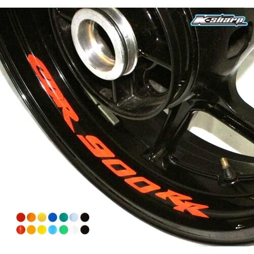 For HONDA CBR900RR custom Inner Rim Wheel Reflective sticker Stripes CBR 900RR