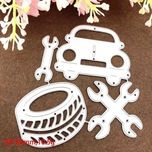 Car tire tools 2020 Metal Cutting Dies DIY Scrapbooking Paper Photo Album Crafts Knife Mould Card Embossing Mold Stencils Decor