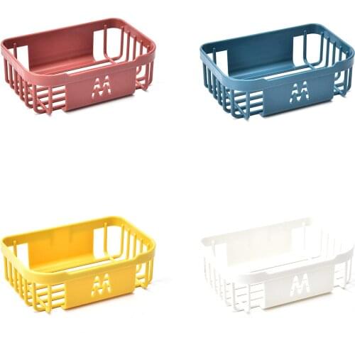 Punch-Free Bathroom Tissue Box, Hollowed Wall-Mounted Tissue Storage Box with Adhesive Tape