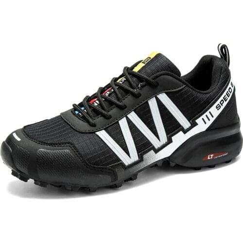 Men Hiking Shoes 2021 Waterproof Breathable Tactical Combat Army Boots Desert Training Sneakers Outdoor Anti-Slip Trekking Shoes