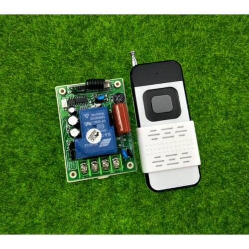 RF Wireless AC 220V Remote Control Switch 1 CH 30 A Receiver Transmitter 315/433 MHZ lighting universal